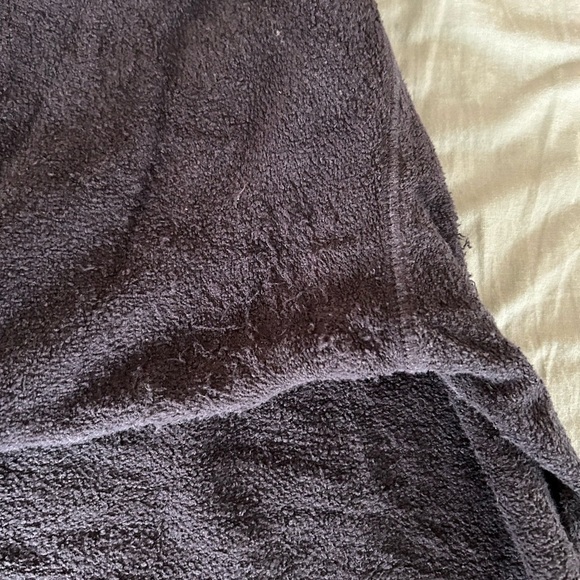 Jungmaven short sleeve raglan fleece black size M - Picture 4 of 5